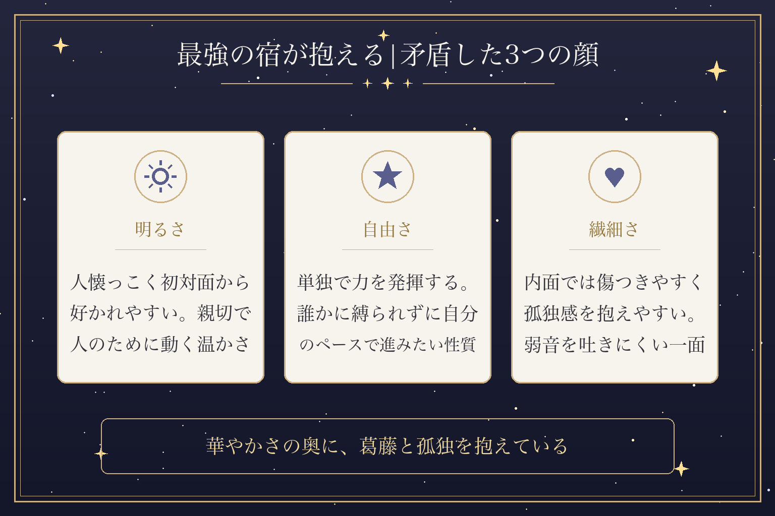 最強の宿が抱える|矛盾した3つの顔
